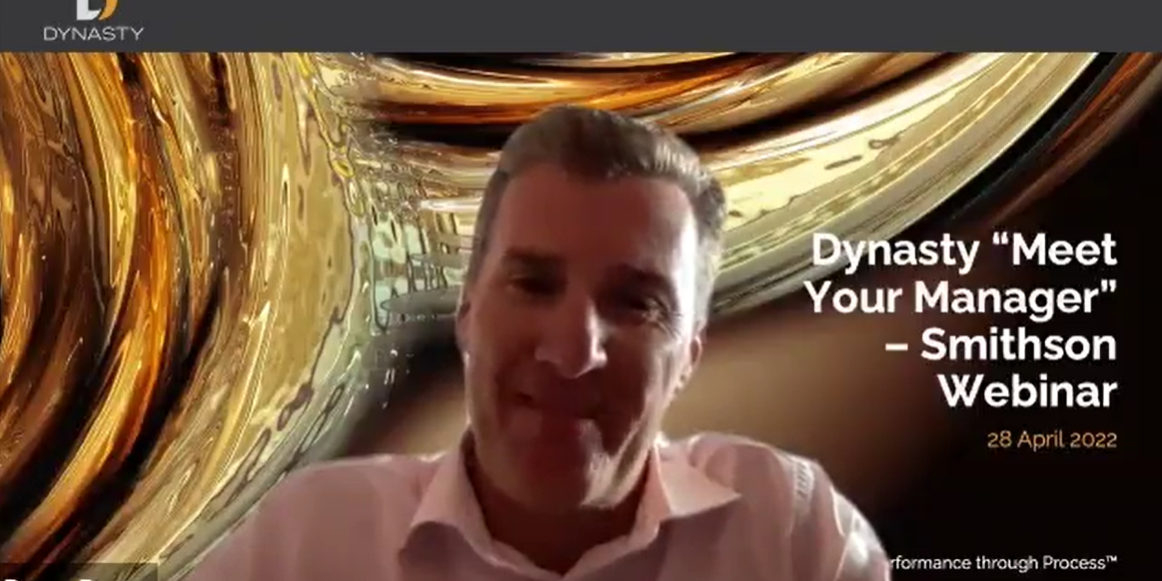 Smithson, Dynasty “Meet your Manager” Webinar