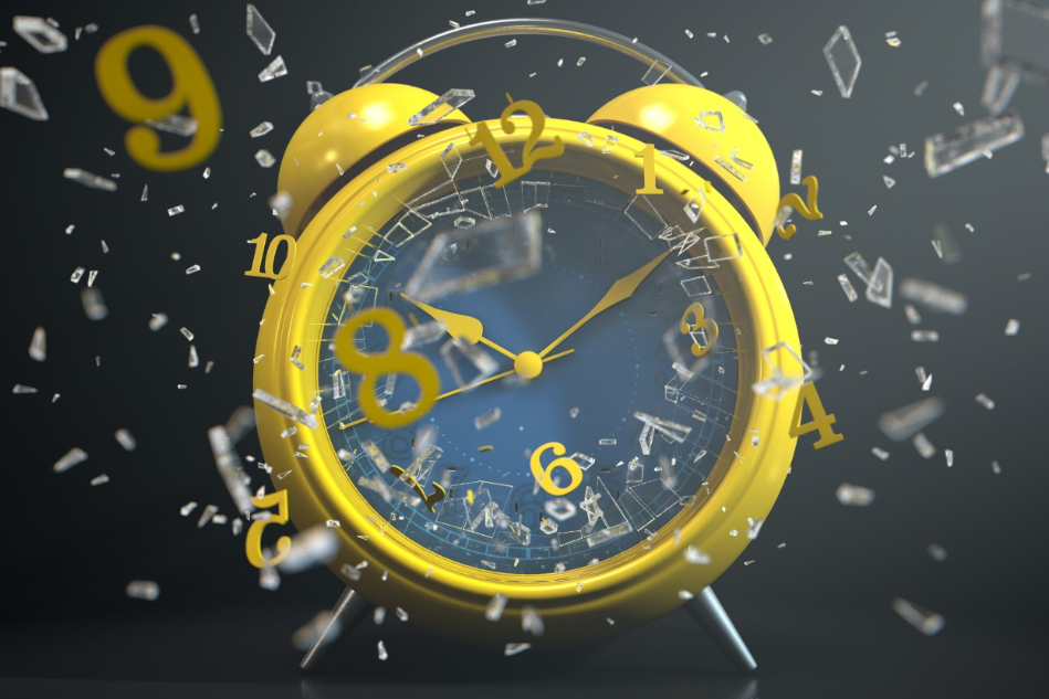 The broken clock