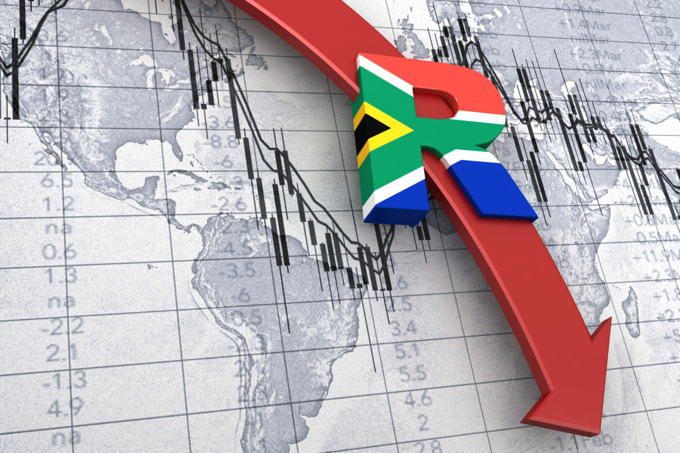 Lady R sinks the rand