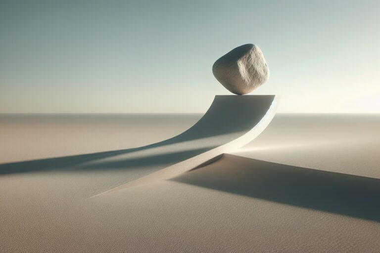 Standing still – sliding back