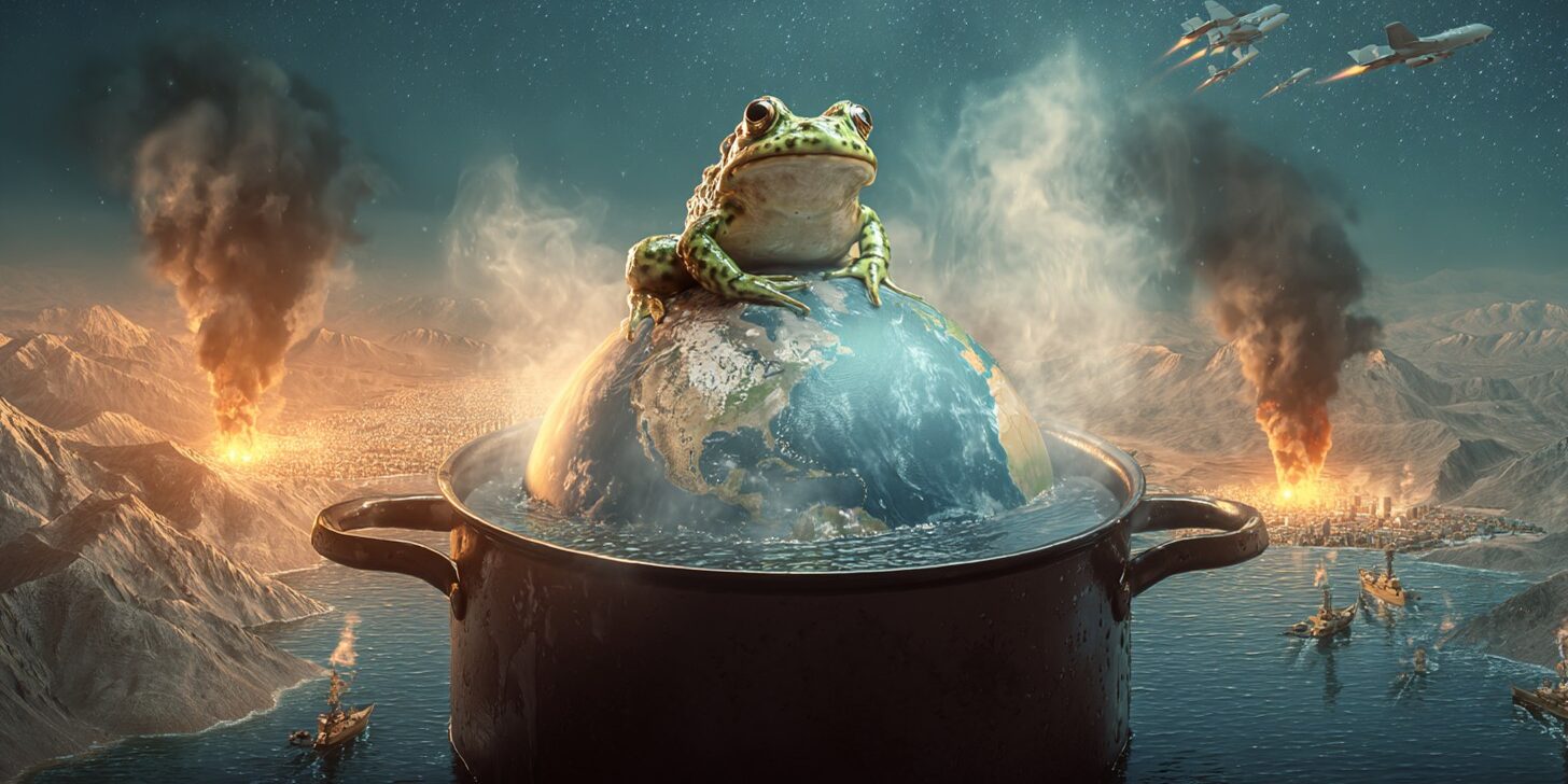 The boiling frog The boiling frog