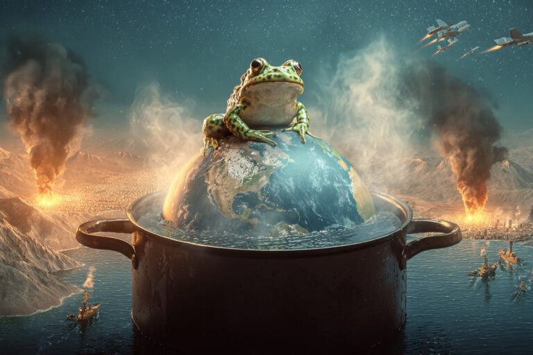 The boiling frog The boiling frog